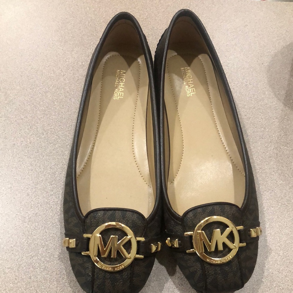 Michael Kors Fulton Studded Logo Moccasin